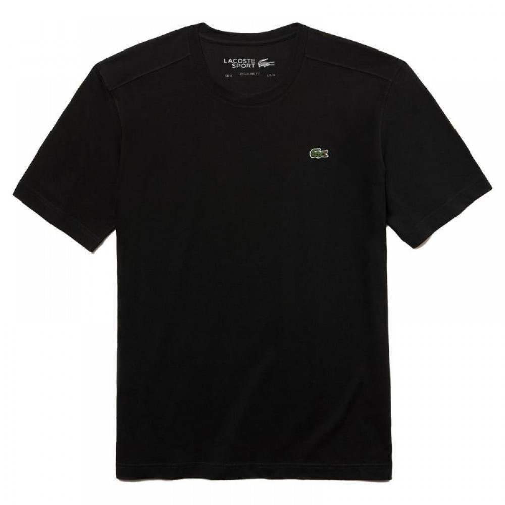 Camiseta Lacoste Sport Regular Fit Preta