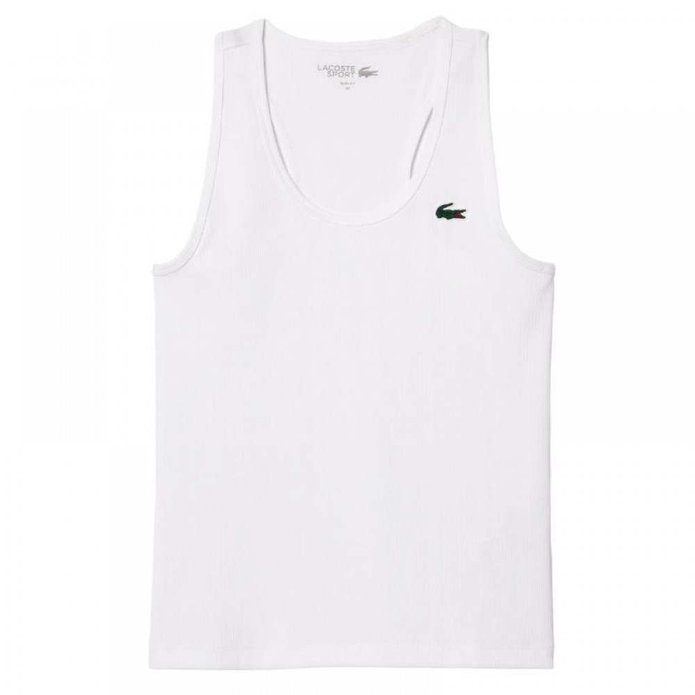 Lacoste Sport Slim Fit White T-Shirt