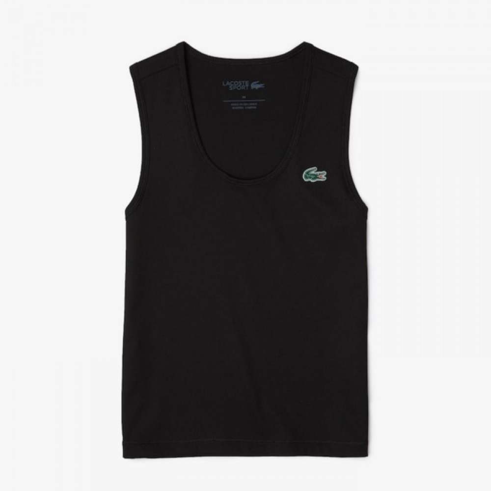 T-shirt Lacoste Sport Slim Fit Black