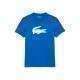 Camiseta azul respiravel lacoste