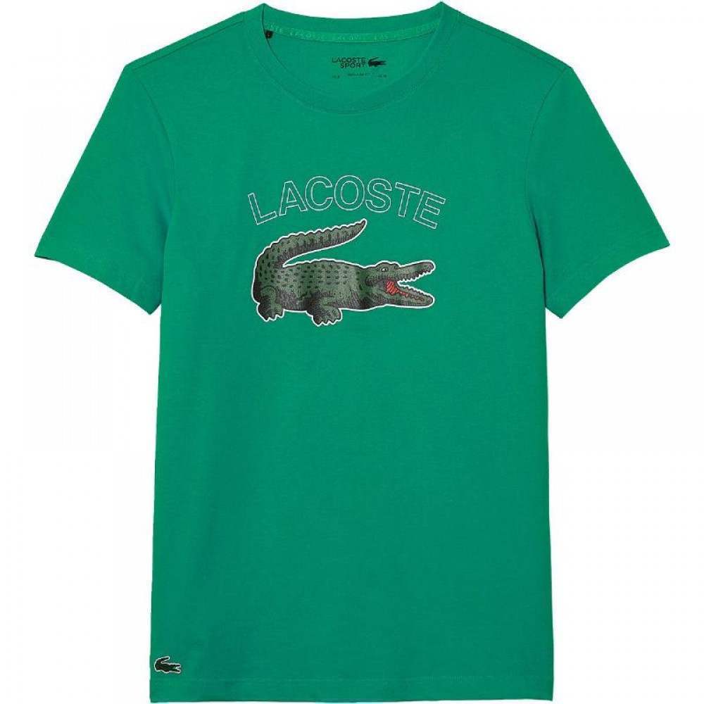 Camiseta Lacoste Sport Verde - Barata Oferta Outlet