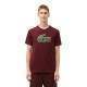 Lacoste Ultra Dry Burgundy T-shirt