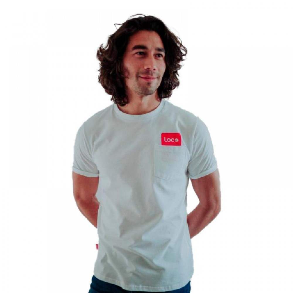 Camiseta Loco Expelled Blanco - Barata Oferta Outlet