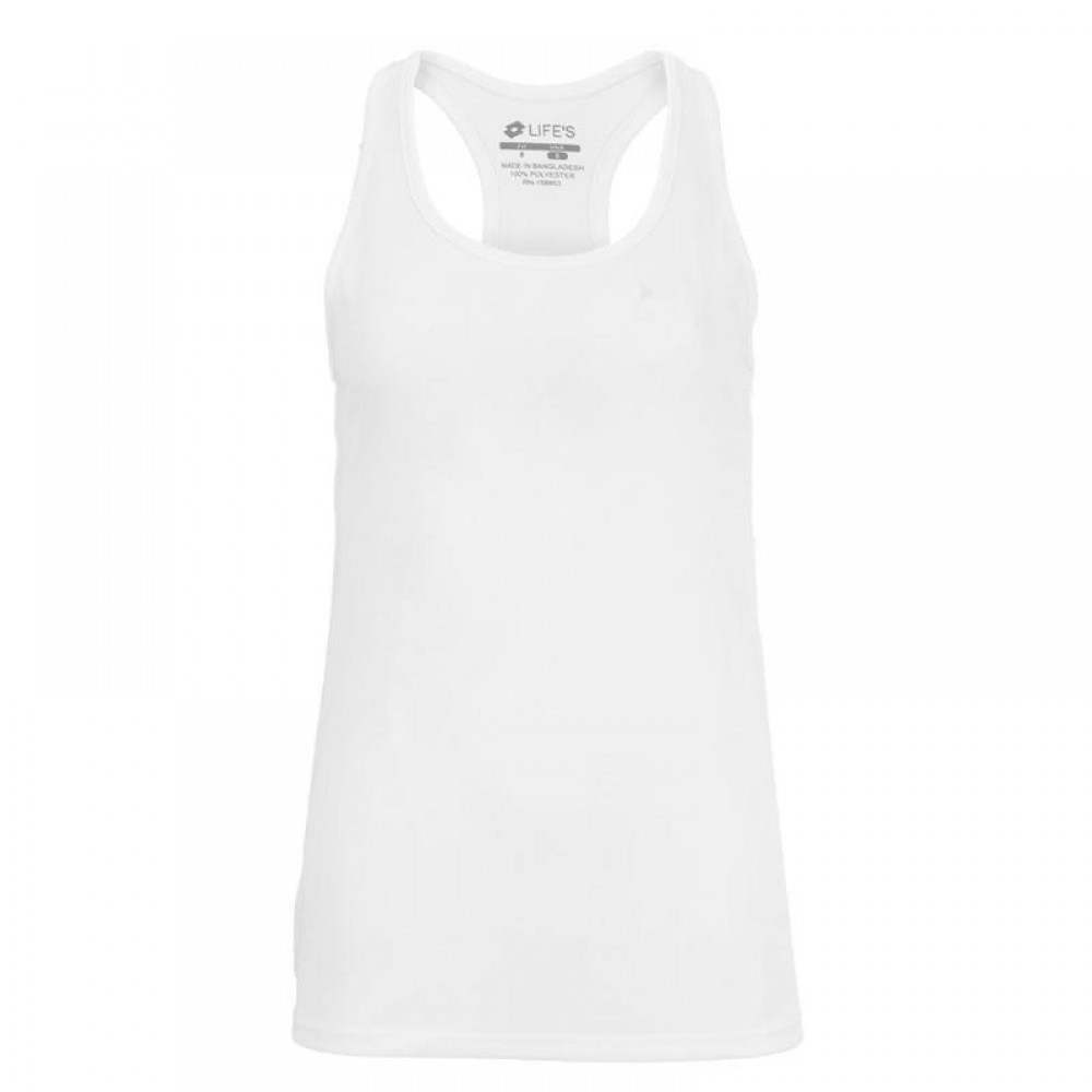 Camiseta Lotto MSP Blanco Mujer - Barata Oferta Outlet