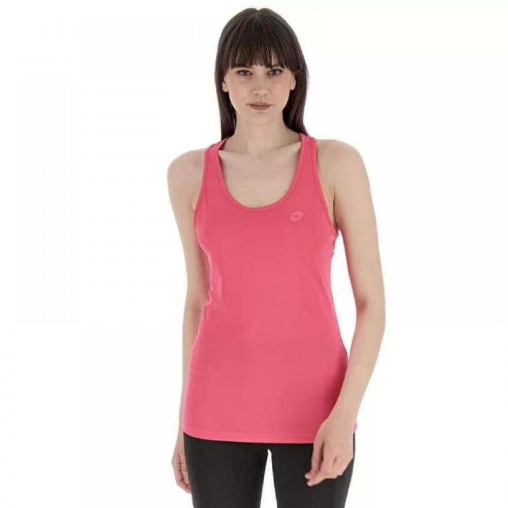 Camiseta Lotto MSP Rosa Fluor Mujer - Barata Oferta Outlet