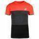 Camiseta Lotto Tech Seamless Coral Negro - Barata Oferta Outlet