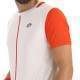 Camiseta Lotto Top IV Blanco Brillante Rojo Amapola - Barata Oferta Outlet