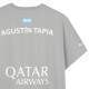 T-shirt Nox Agustin Tapia Sponsors AT10 Gray 2024