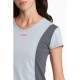 Camiseta Nox Pro Regular Gris Claro Mujer - Barata Oferta Outlet