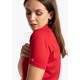 Camiseta Osaka Sleeves Rojo Mujer - Barata Oferta Outlet