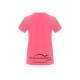 Camiseta PadelPoint Tournament Rosa Fluor Mujer