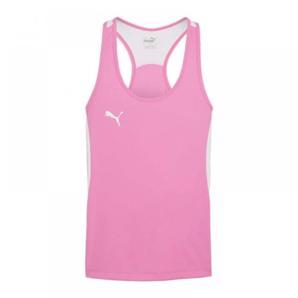 Camiseta Puma Rosa Blanco Mujer