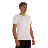 Camiseta Softee Galaxy Blanco Verde Fluor