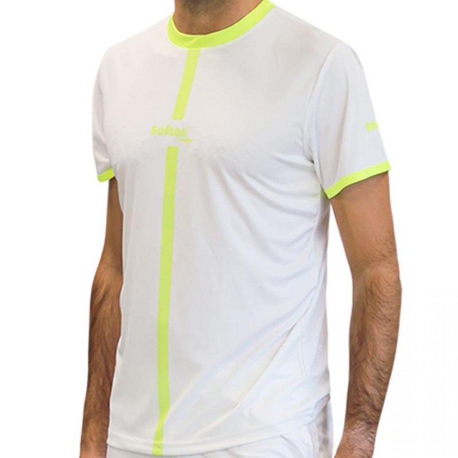 Softee Tipex White Yellow Fluor Junior T-Shirt