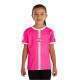 Camiseta Softee Tipex Fucsia Fluor Blanco Junior