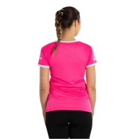 Women''s Softee Tipex Fuchsia Fluor White T-Shirt