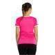 Women''s Softee Tipex Fuchsia Fluor White T-Shirt