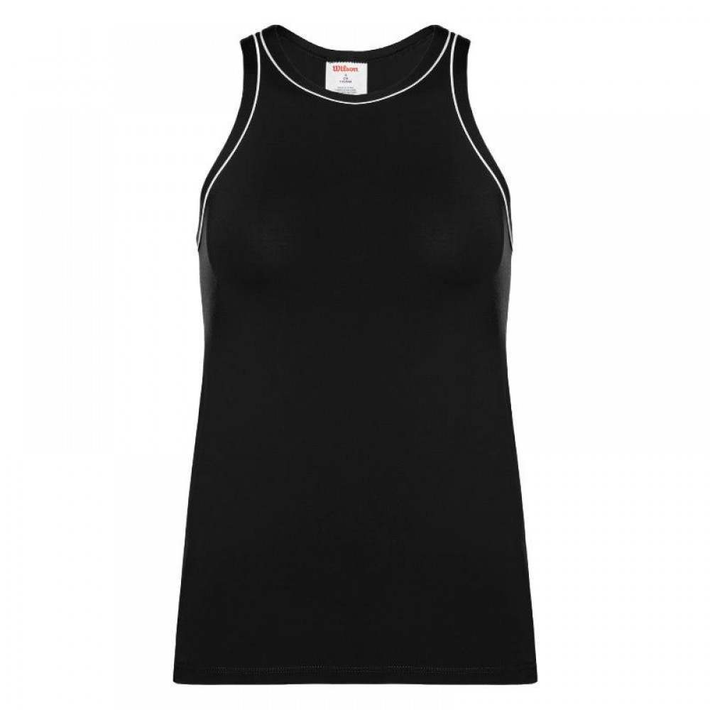 Camiseta Wilson Team Negro Mujer