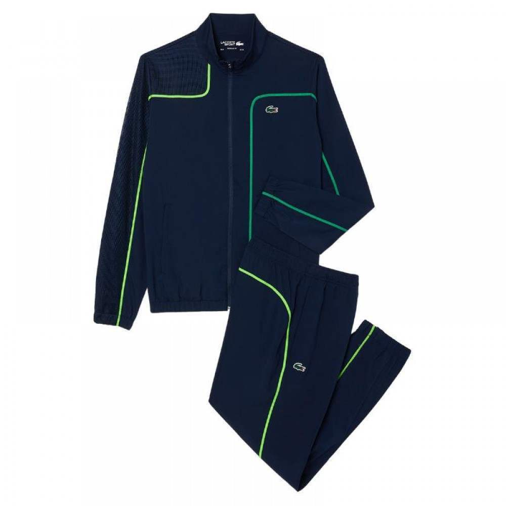 Lacoste Sport Tennis Tracksuit Navy Blue