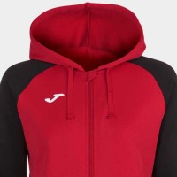 Veste Joma Academy IV Rouge Noir Femme