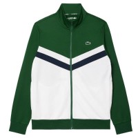 Jaqueta de Tenis Lacoste Verde Branco