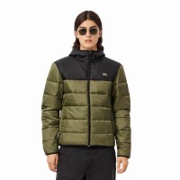 Jaqueta Lacoste Khaki Green Black