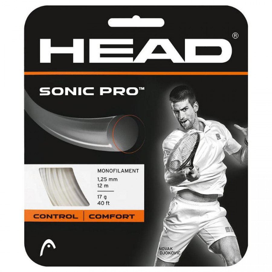 Tete 12m Sonic Pro 1.25mm Corde Blanc