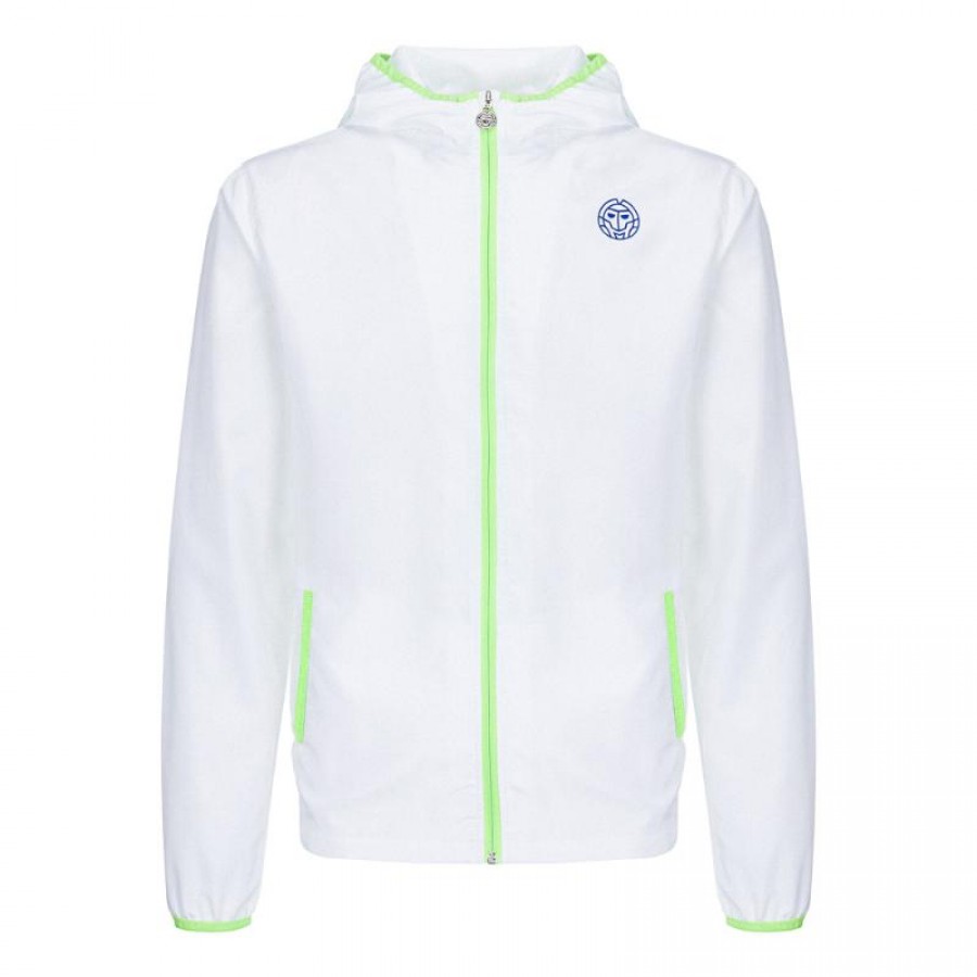 Windbreaker Bidi Badu Mace White Green Neon