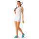 Falda Asics Court Blanco Brillante - Barata Oferta Outlet