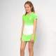 Falda Bidi Badu Crew Verde Neon Junior