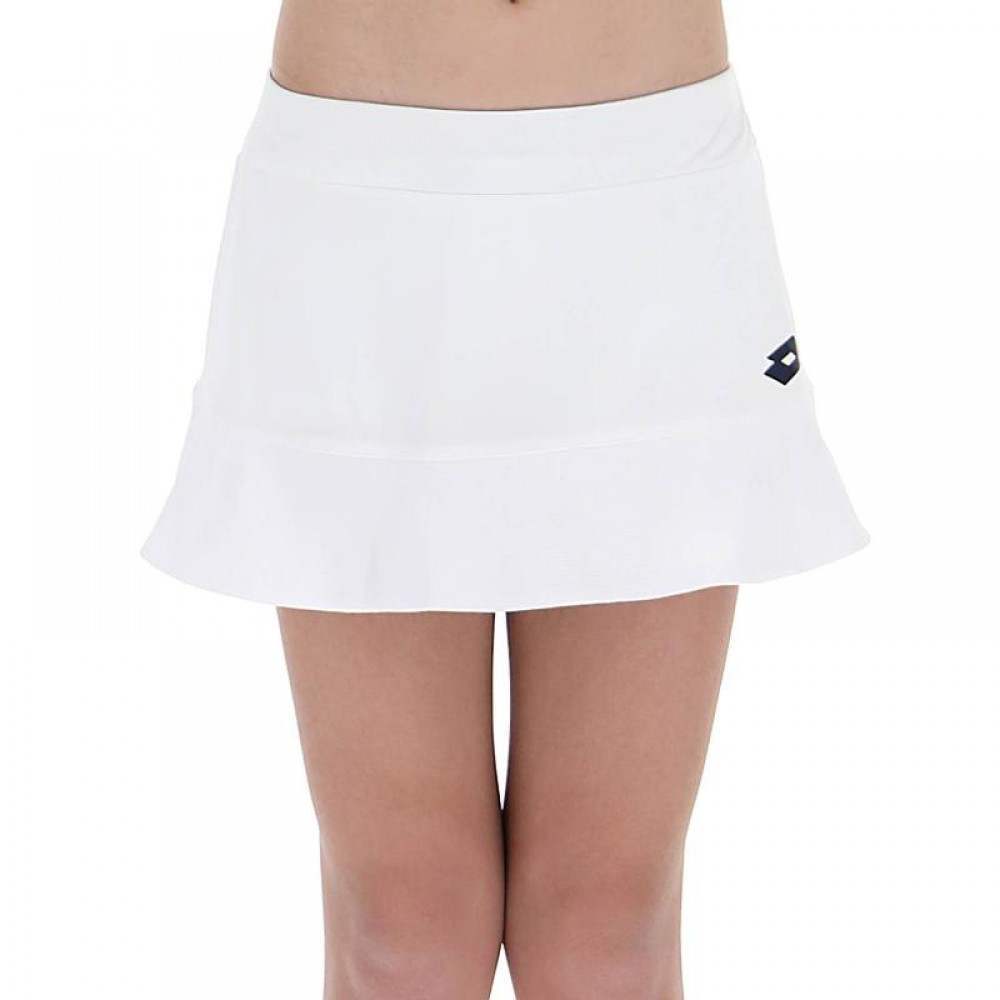 Falda Lotto Squadra II Blanco - Barata Oferta Outlet