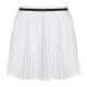 Falda Wilson Team Pleated Blanco