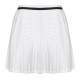 Falda Wilson Team Pleated Blanco