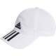 Cap Adidas Baseball Aeroredy 3 Bander Weiß