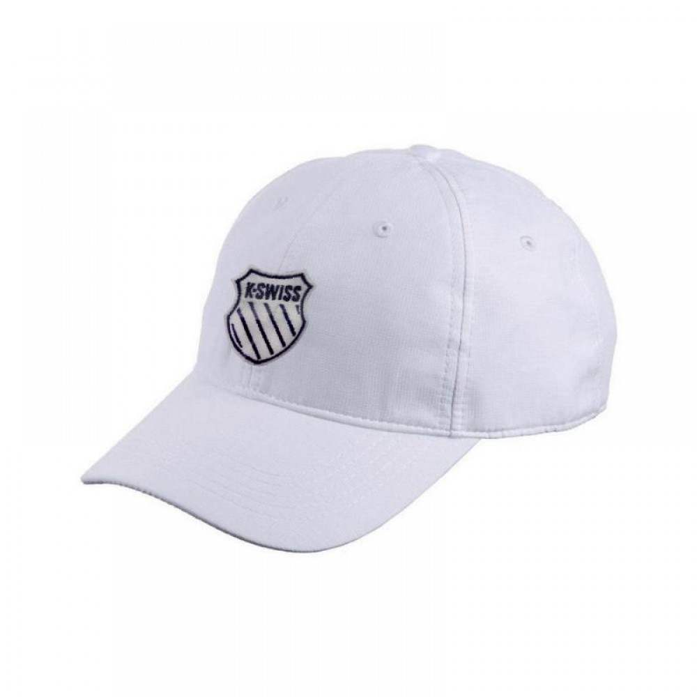 Gorra Kswiss Blanco Negro - Barata Oferta Outlet