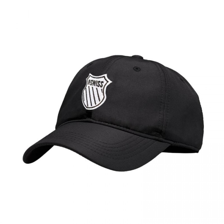 Gorra Kswiss Negro Blanco