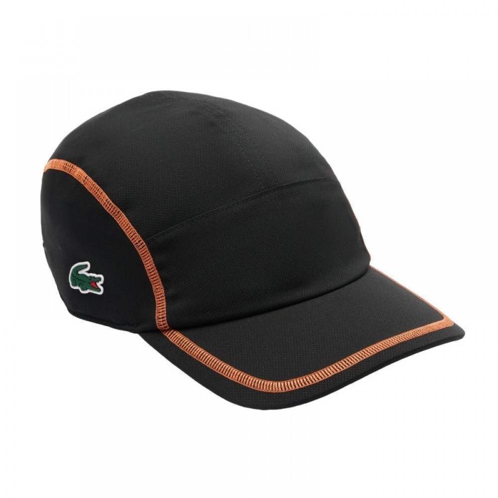 Casquette Lacoste Color Block Noir