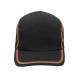 Casquette Lacoste Color Block Noir