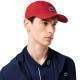 Lacoste Djokovic Sport Microfiber Cap Burgundy