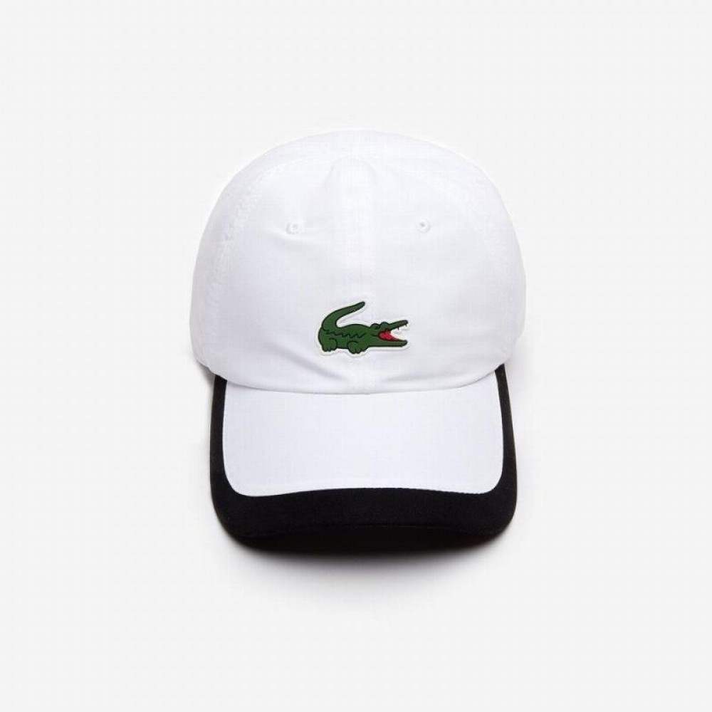 Gorra Lacoste Ligera Blanco Azul Marino - Barata Oferta Outlet