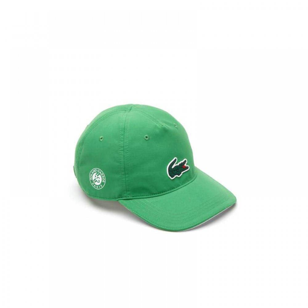 Gorra Lacoste Roland Garros Edition Verde - Barata Oferta Outlet