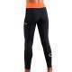 Endless Cross Pocket Black Orange Junior Leggings