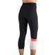 Mallas Endless Line Pocket 7/8 Negro Rosa Cristal