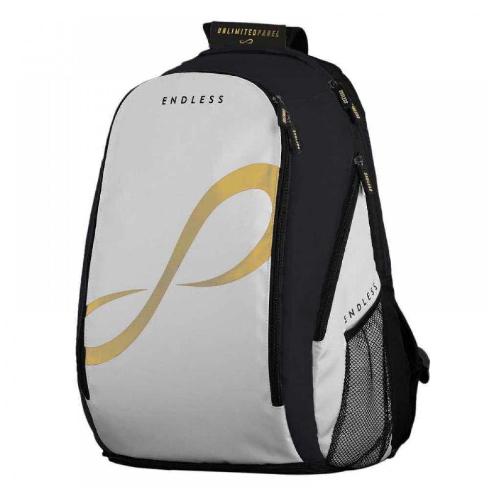 Endless Icon Backpack White Gold