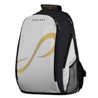 Mochila Endless Icon Blanco Dorado