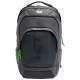 Lok Maxx Backpack Black Dark Gray Lime