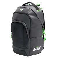 Lok Maxx Sac a dos Noir Gris Fonce Lime