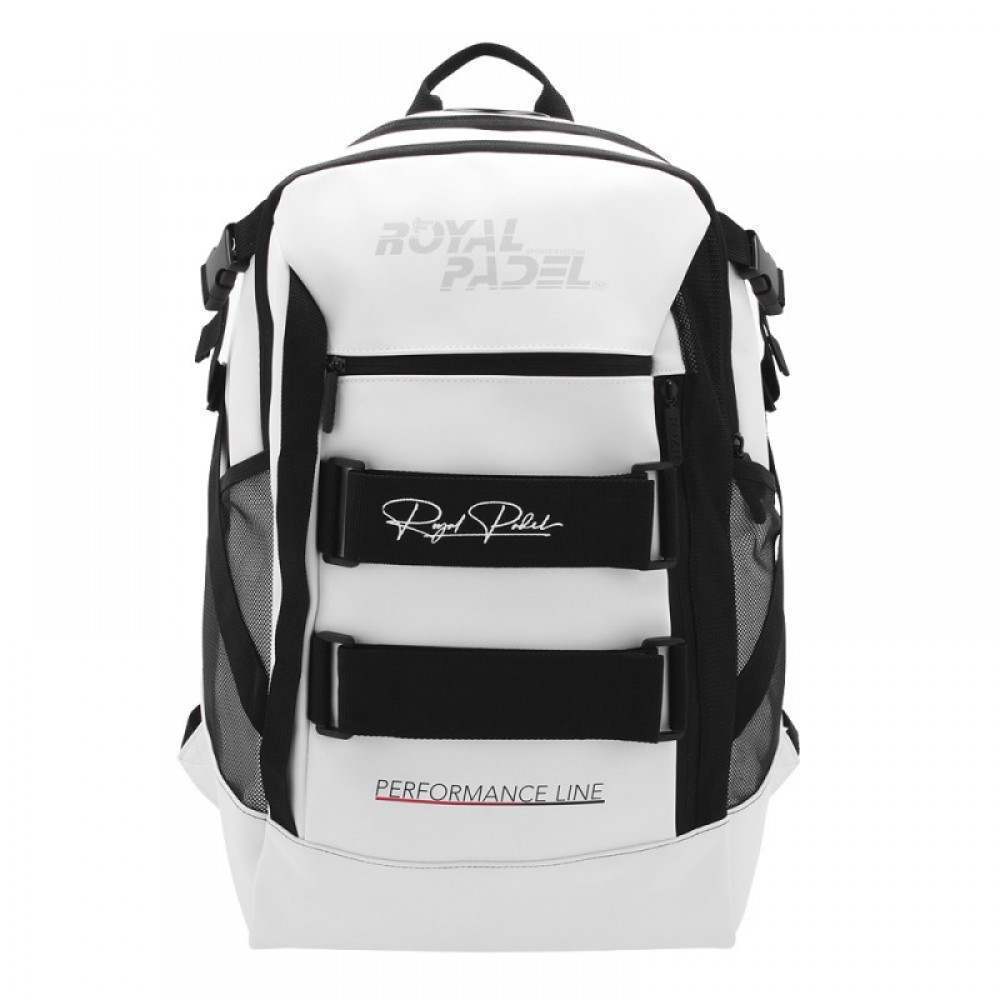 Royal Padel Pro White Sports Backpack