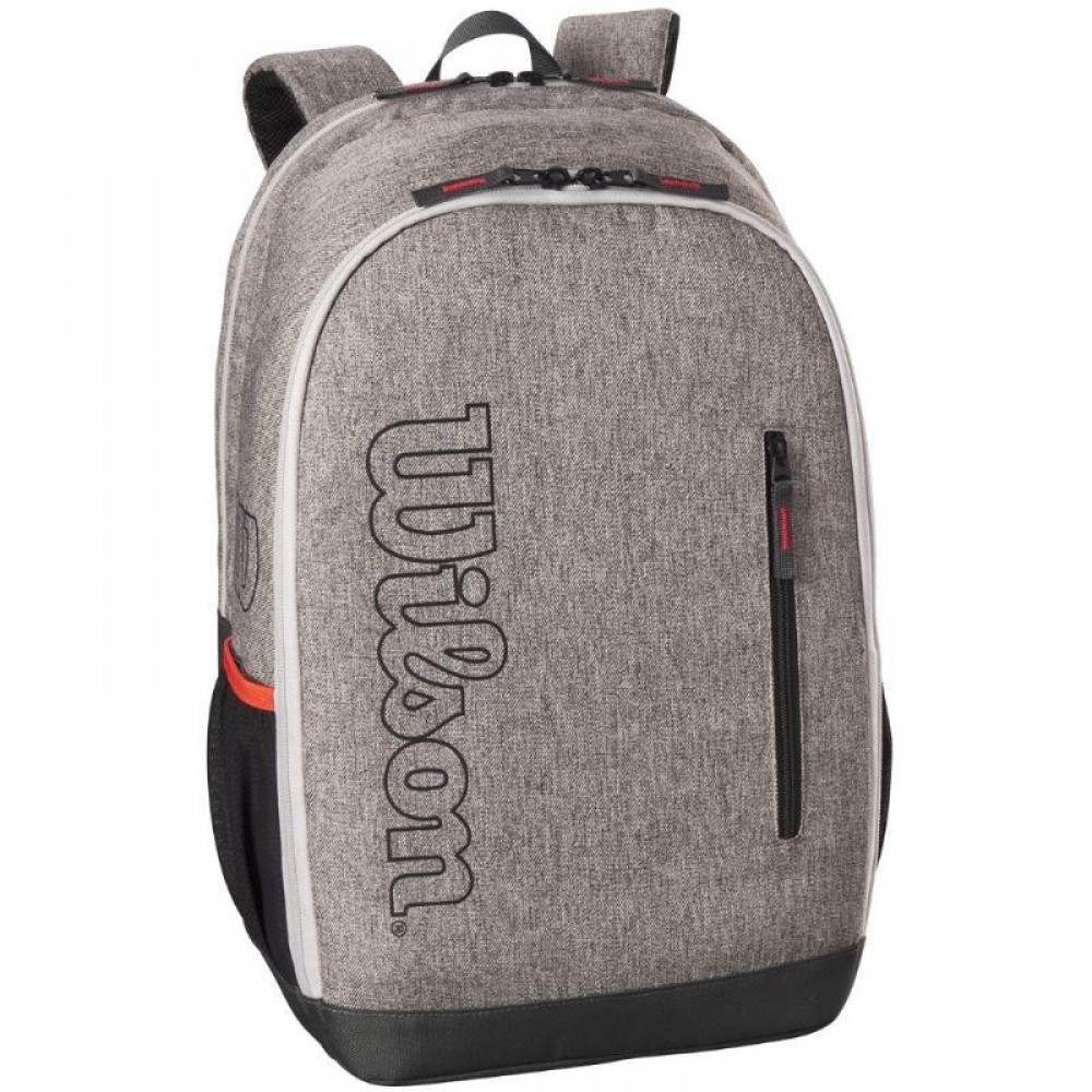 Mochila Wilson Team Gris Jaspeado - Barata Oferta Outlet