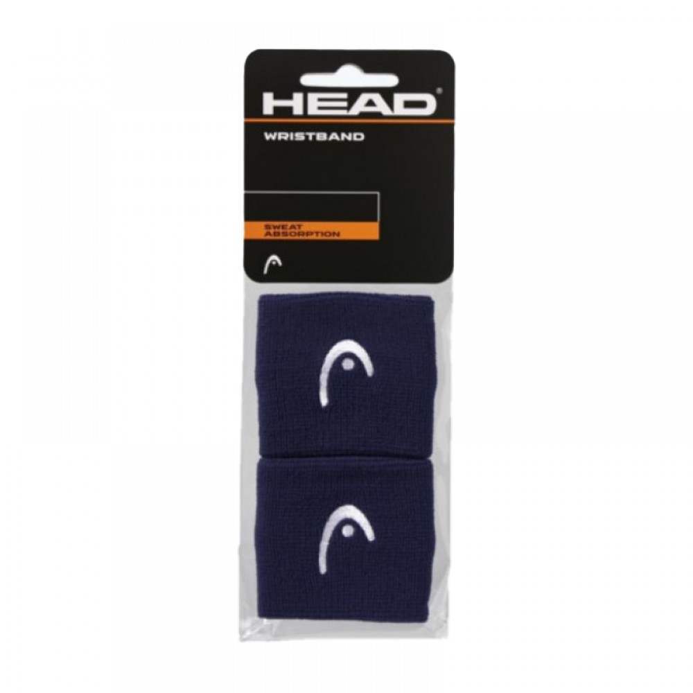 Munequeras Head Azul Marino 2.5 - Barata Oferta Outlet